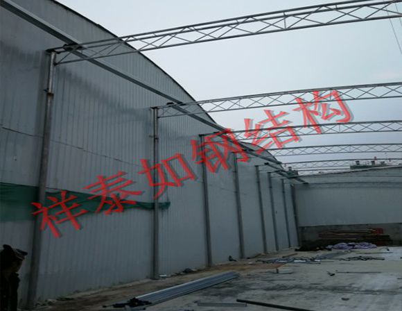 襄陽鋼結構施工-工程案例